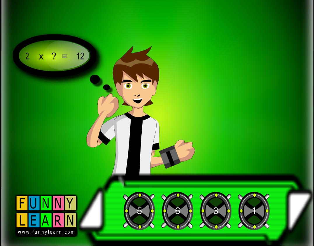 Ben10 matematyka - gry dla dzieci